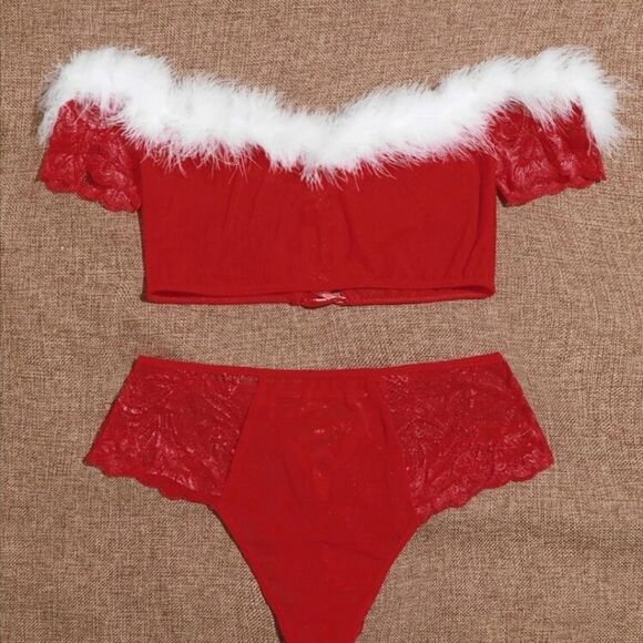 Mrs. Claus Santa Costume Lingerie - Picture 6 of 6